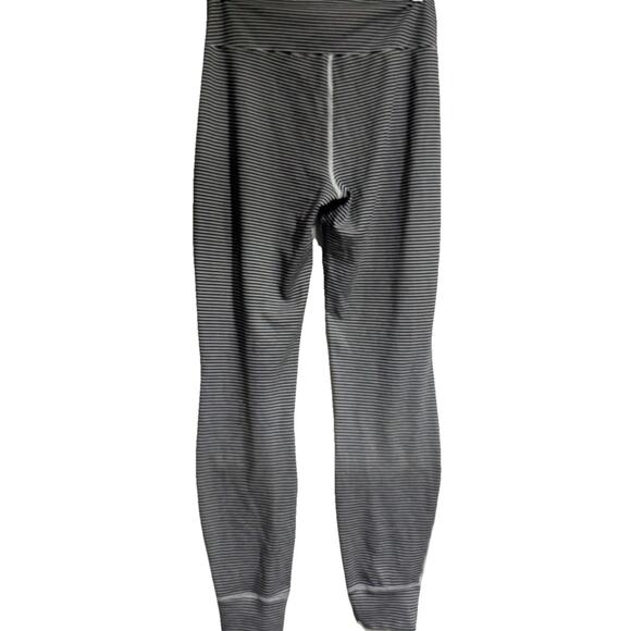 PATAGONIA Baselayer Leggings Women Medium Capilene Lightweight Polartec Black - Picture 4 of 5